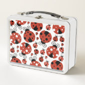 Lunch Box Motif De Ladybugs, Mignons Ladybugs, Red Ladybugs (Devant)