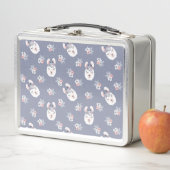 Lunch Box Motif de lamas et de fleurs (En situation)