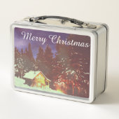 Lunch Box Motif de Noël Conte d'hiver (Dos)