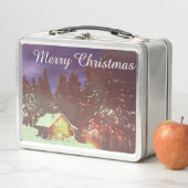 Lunch Box Motif de Noël Conte d'hiver (En situation)