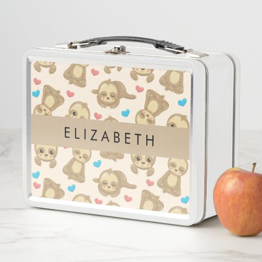 Lunch Box Motif De Parfums, Mignons Parfums, Coeurs, Votre N (En situation)