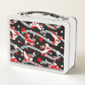 Lunch Box Motif de patinage à roulettes Rockabilly (Dos)