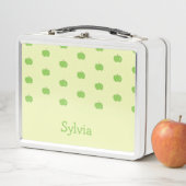Lunch Box Motif de pommes vertes (En situation)