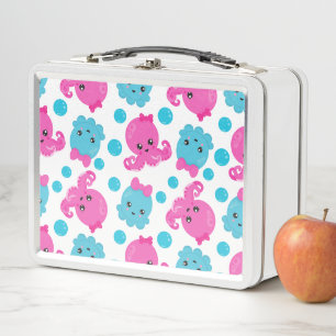 Lunch Box Motif de poulpe, poulpe mignonne, Animaux de mer