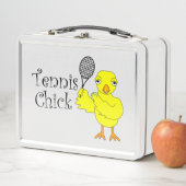 Lunch Box Motif de poussin de tennis (En situation)