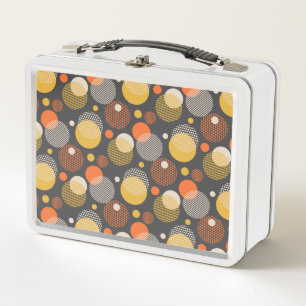 Lunch Box Motif de rayure de point de polka