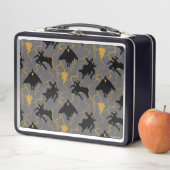 Lunch Box Motif de silhouette Black Adam Lightning (En situation)