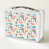 Lunch Box Motif de soins capillaires (Dos)