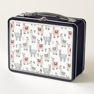 Lunch Box Motif de sourire de lamas