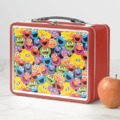 Lunch Box Motif de visages de caractère de Sesame Street (En situation)