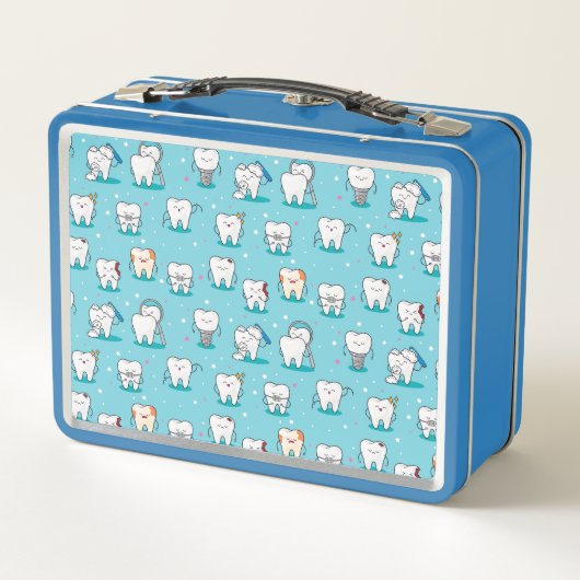 Lunch Box Motif dentaire mignon (Dos)