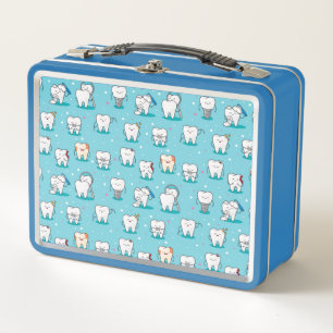 Lunch Box Motif dentaire mignon
