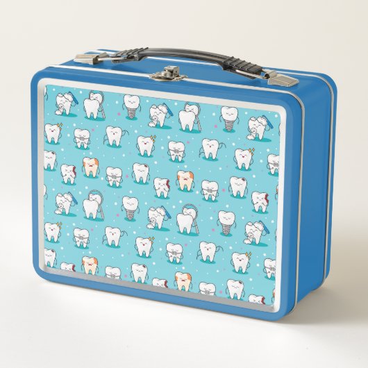 Lunch Box Motif dentaire mignon (Devant)