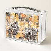 Lunch Box Motif déprimé de la tribu Boho géométrique (Dos)