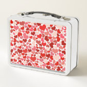 Lunch Box Motif Des Coeurs, Coeurs Rouges, Amour (Dos)