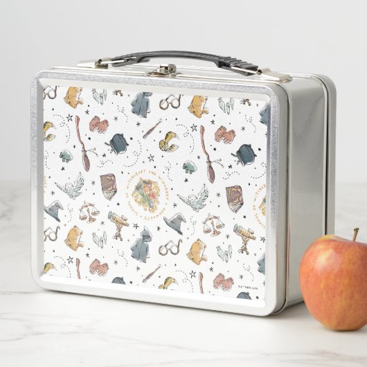 Lunch Box Motif d'icônes HARRY POTTER™ (En situation)