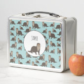 Lunch Box Motif d'illustrations de mignon Otter (En situation)
