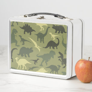 Lunch Box Motif Dinosaure, Silhouette Dinosaure, Dino Vert