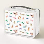 Lunch Box Motif d'insectes coloré mignon (Dos)
