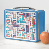 Lunch Box Motif du panneau de dessin Krypto (En situation)