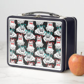 Lunch Box Motif en verre de grenouille (En situation)