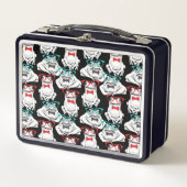 Lunch Box Motif en verre de grenouille (Devant)