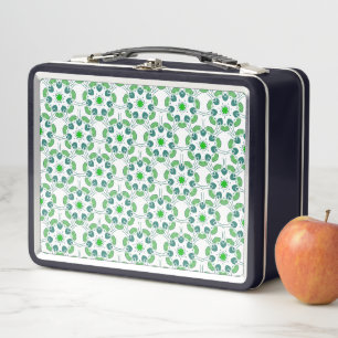 Lunch Box Motif Feuille, Motif De Feuilles, Feuilles Verts