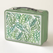 Lunch Box Motif Feuille vert tropical (Dos)