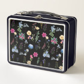 Lunch Box Motif fleur sauvage (Devant)