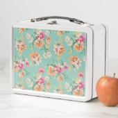 Lunch Box Motif floral de croquis lumineux (En situation)