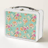 Lunch Box Motif floral de croquis lumineux (Devant)