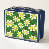 Lunch Box Motif frangipanier jaune (Dos)