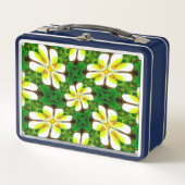 Lunch Box Motif frangipanier jaune (Devant)
