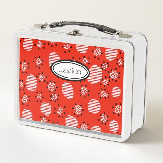 Lunch Box Motif géométrique (Devant)