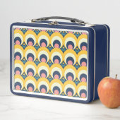 Lunch Box Motif géométrique de cercle (En situation)