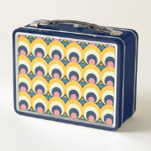Lunch Box Motif géométrique de cercle (Dos)