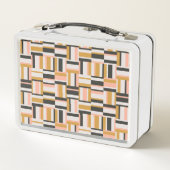 Lunch Box Motif géométrique de forme (Dos)