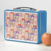 Lunch Box Motif habillé à la mode de lama (En situation)
