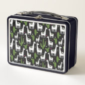 Lunch Box Motif heureux de lama (Devant)