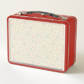 Lunch Box Motif heureux en pastel de dents (Dos)