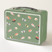 Lunch Box Motif japonais de sushi (Devant)