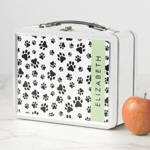Lunch Box Motif mâle, Patrouilles de chien, Noir et Blanc, V