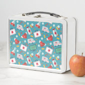 Lunch Box Motif Médicale d'icône (En situation)