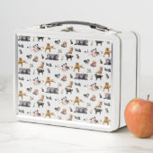 Lunch Box Motif mignon avec des photos de Chats et chatons (En situation)