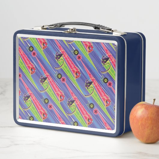 Lunch Box Motif Miraculaire Kwamis Tikki & Plagg (En situation)