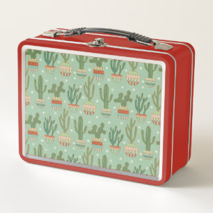 Lunch Box Motif mis en pot de cactus d'étape   de Geo de