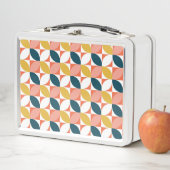 Lunch Box Motif moderne de feuille de la moitié du siècle (En situation)