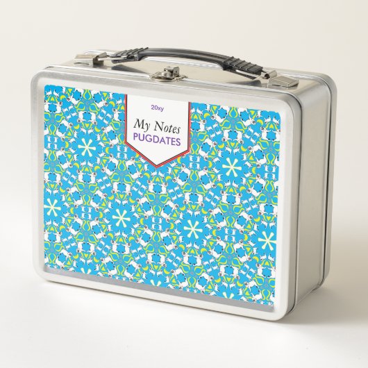 Lunch Box Motif Mops Pug (Devant)