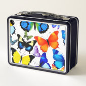 Lunch Box Motif papillon (Dos)