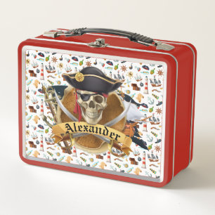 Lunch Box Motif Pirate Personnaliser